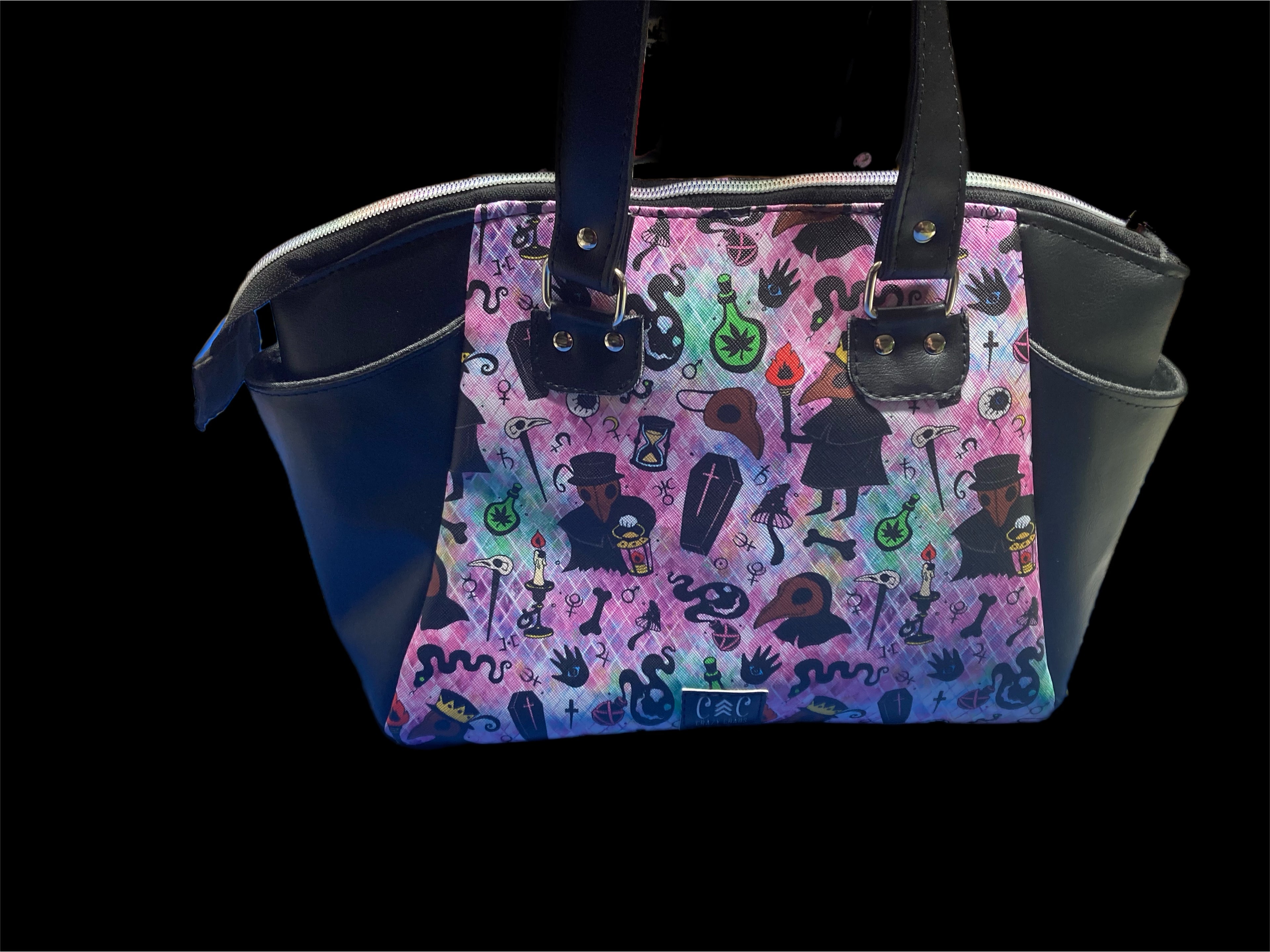 large purse Plague Dr cute