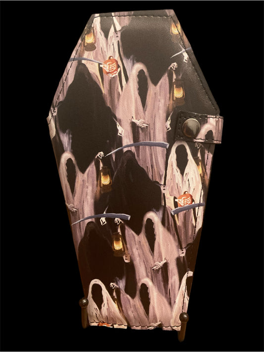 coffin wallet large grim reaper