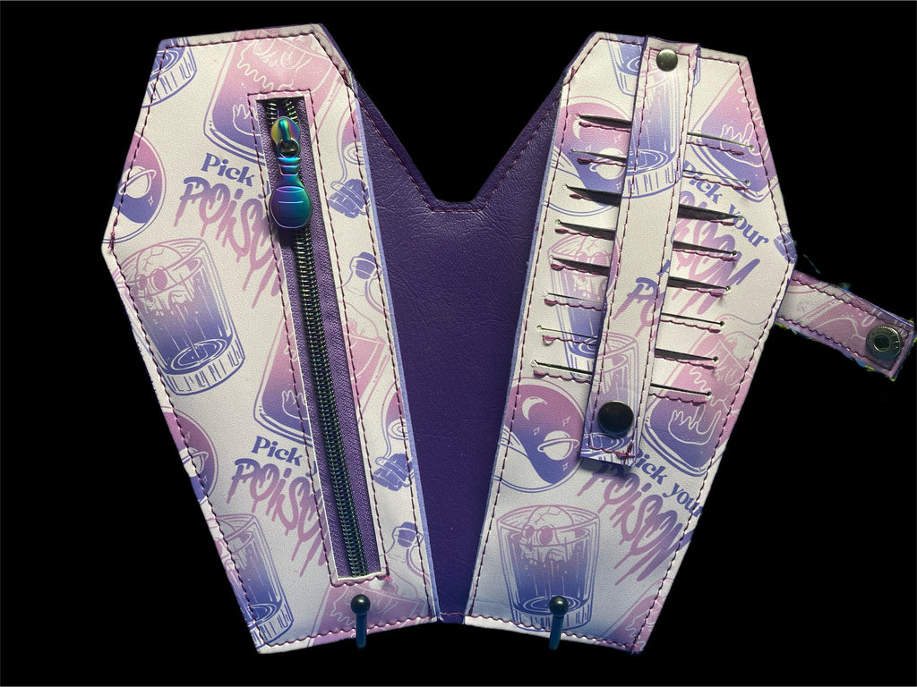 coffin wallet large poison