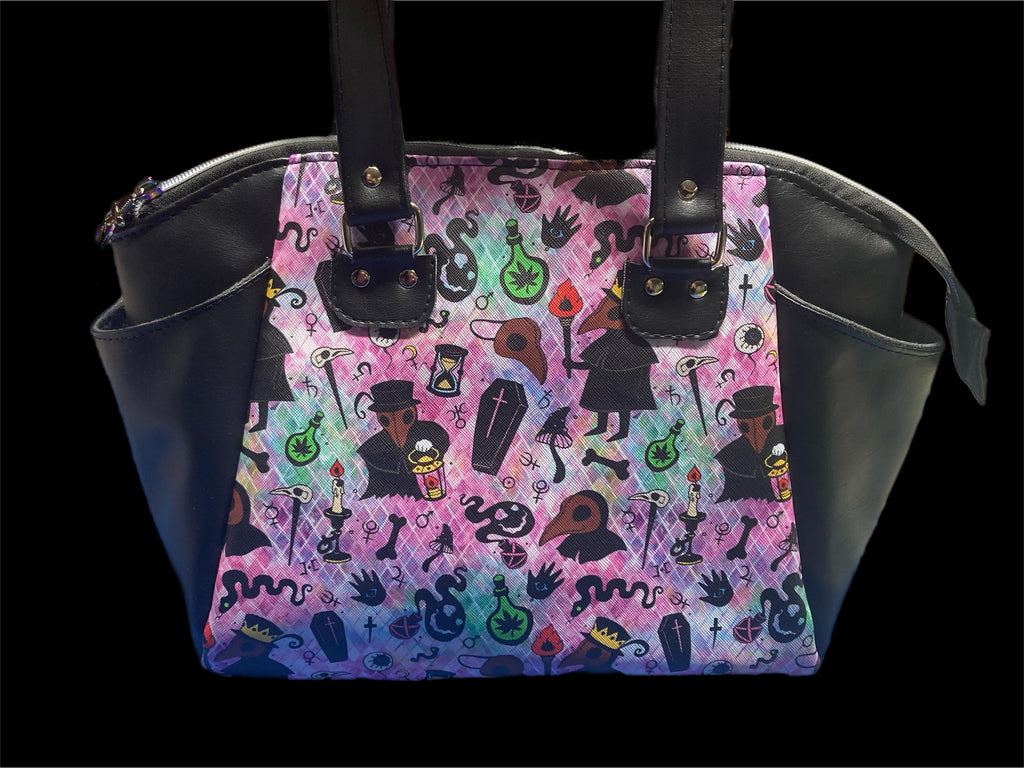 large purse Plague Dr cute