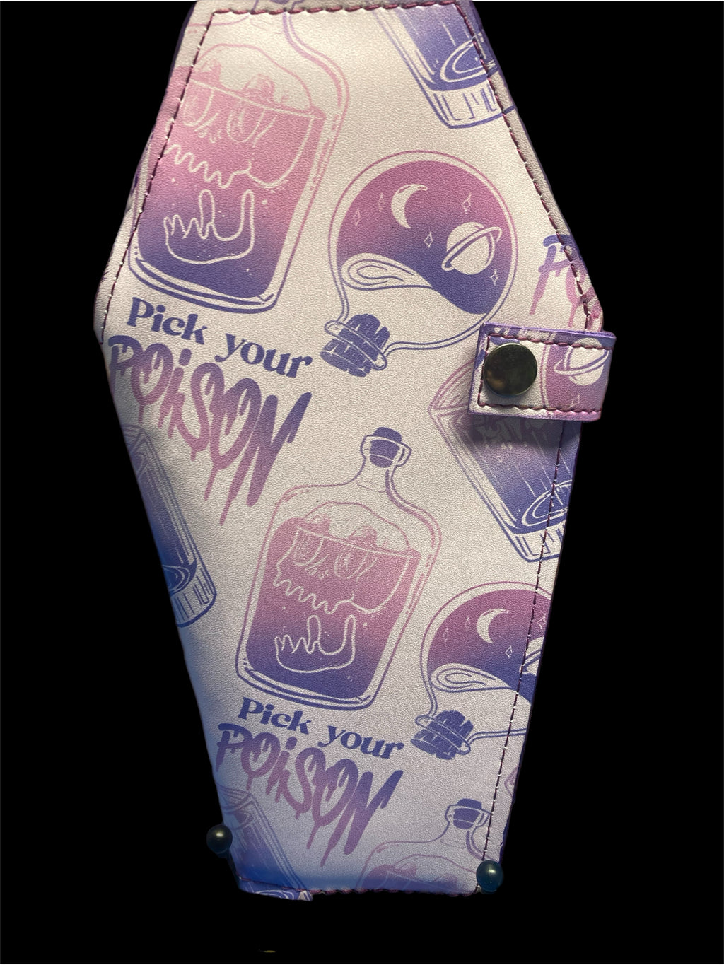 coffin wallet large poison